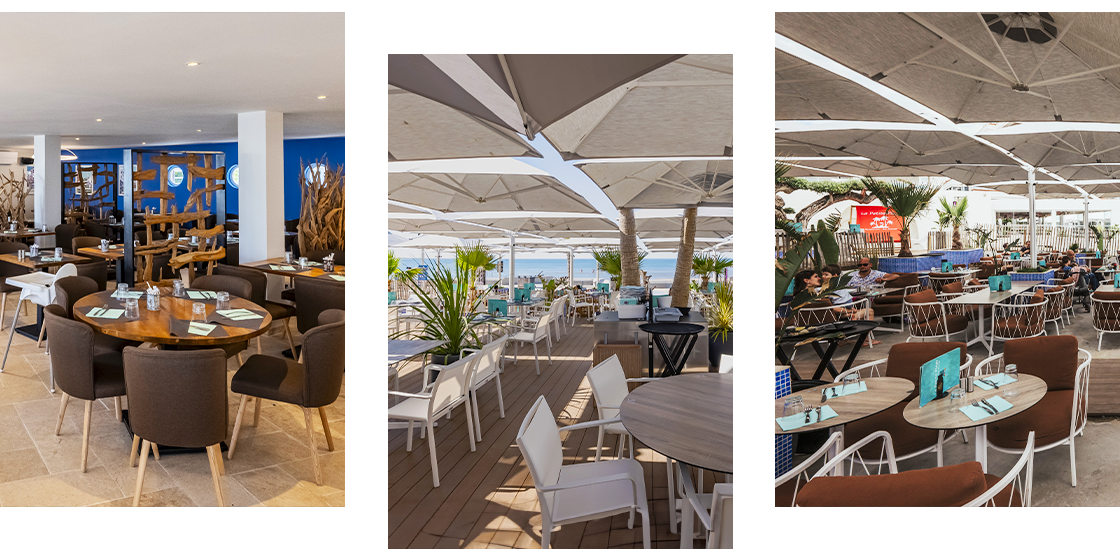 Repas de Groupe - Privatisation - La Petite Plage - Restaurant La Grande-Motte - Restaurant bord de mer Grande-Motte