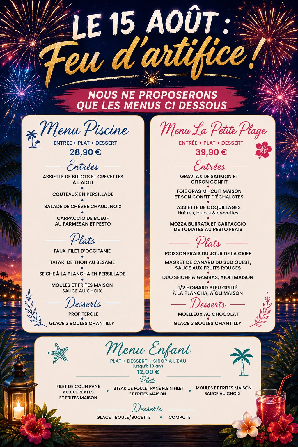 La Petite Plage - Restaurant La Grande-Motte